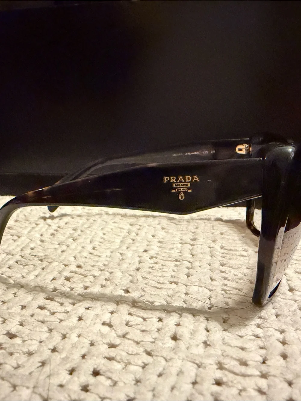 Prada Cat-Eye Sunglasses in Tortoiseshell Brown